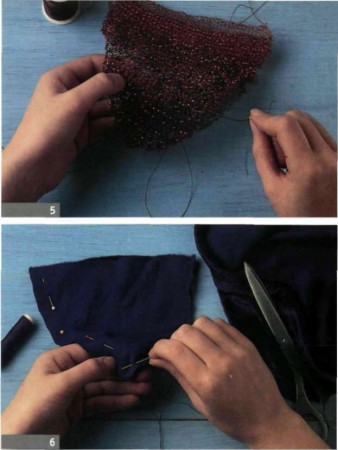 Плетение из проволоки и бисера. Как сделать оригинальную вечернюю сумочку. 