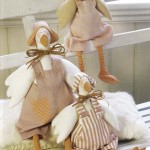 Схемы для шитья Пасхальных игрушек - Тильды: яйца, курицы, гуси и утки.