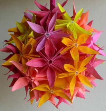 Объёмные оригами. Кусудамы. Что такое "кусудама"? 