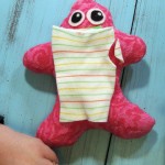 Игрушка без усилий. Как сшить монстрика - примитива.