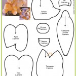 25 выкроек плюшевых медведей. Часть 3.