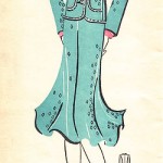 Женская одежда, созданная в 1976 году.