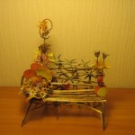 "Романтическая скамеечка" от Ольги Кочарян.