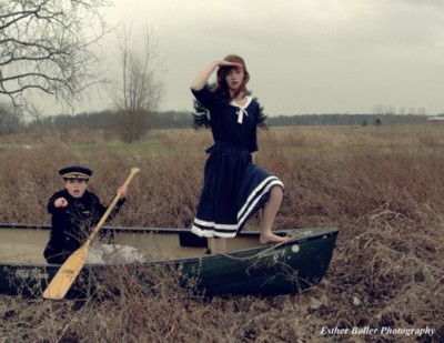 15 модных вещей, которые можно сделать своими руками. 14Sailor_Dress_in_Feild_horizontal