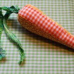 Пэчворк. Как сшить морковку.